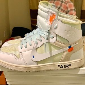 Off-White Jordan 1 Retro High OG BG 2018